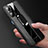 Silikon Hülle Handyhülle Gummi Schutzhülle Flexible Leder Tasche mit Magnetisch Fingerring Ständer PB1 für Xiaomi Mi 11X 5G
