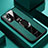 Silikon Hülle Handyhülle Gummi Schutzhülle Flexible Leder Tasche mit Magnetisch Fingerring Ständer PB1 für Xiaomi Mi 11X 5G Grün