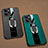 Silikon Hülle Handyhülle Gummi Schutzhülle Flexible Leder Tasche mit Magnetisch Fingerring Ständer PB1 für Xiaomi Poco X5 Pro 5G