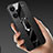 Silikon Hülle Handyhülle Gummi Schutzhülle Flexible Leder Tasche mit Magnetisch Fingerring Ständer PB1 für Xiaomi Redmi Note 13 Pro+ Plus 5G