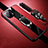 Silikon Hülle Handyhülle Gummi Schutzhülle Flexible Leder Tasche mit Magnetisch Fingerring Ständer S01 für Xiaomi Mi 11 Lite 5G