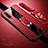 Silikon Hülle Handyhülle Gummi Schutzhülle Flexible Leder Tasche mit Magnetisch Fingerring Ständer S02 für Huawei P smart S Rot