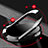 Silikon Hülle Handyhülle Gummi Schutzhülle Flexible Leder Tasche mit Magnetisch Fingerring Ständer S04 für Vivo X51 5G