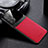 Silikon Hülle Handyhülle Gummi Schutzhülle Flexible Leder Tasche mit Magnetisch FL1 für Samsung Galaxy A72 4G Rot