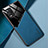 Silikon Hülle Handyhülle Gummi Schutzhülle Flexible Leder Tasche mit Magnetisch für Realme Q3 5G Blau