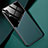 Silikon Hülle Handyhülle Gummi Schutzhülle Flexible Leder Tasche mit Magnetisch für Samsung Galaxy A02 Grün