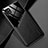 Silikon Hülle Handyhülle Gummi Schutzhülle Flexible Leder Tasche mit Magnetisch für Samsung Galaxy A22s 5G Schwarz