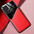 Silikon Hülle Handyhülle Gummi Schutzhülle Flexible Leder Tasche mit Magnetisch für Samsung Galaxy A32 4G Rot