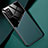 Silikon Hülle Handyhülle Gummi Schutzhülle Flexible Leder Tasche mit Magnetisch für Samsung Galaxy F02S SM-E025F Grün