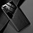 Silikon Hülle Handyhülle Gummi Schutzhülle Flexible Leder Tasche mit Magnetisch für Xiaomi Redmi Note 10T 5G Schwarz