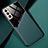 Silikon Hülle Handyhülle Gummi Schutzhülle Flexible Leder Tasche mit Magnetisch M01 für Samsung Galaxy S23 5G Grün