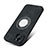 Silikon Hülle Handyhülle Gummi Schutzhülle Flexible Leder Tasche mit Magnetisch S07D für Apple iPhone 15