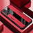 Silikon Hülle Handyhülle Gummi Schutzhülle Flexible Leder Tasche PB2 für Xiaomi Poco F4 GT 5G Rot