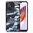 Silikon Hülle Handyhülle Gummi Schutzhülle Flexible Leder Tasche S01D für Xiaomi Poco C55 Blau