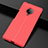 Silikon Hülle Handyhülle Gummi Schutzhülle Flexible Leder Tasche S03 für Vivo Nex 3 5G Rot