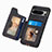 Silikon Hülle Handyhülle Gummi Schutzhülle Flexible Leder Tasche SD1 für Google Pixel 6a 5G