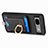 Silikon Hülle Handyhülle Gummi Schutzhülle Flexible Leder Tasche SD1 für Google Pixel 7a 5G