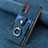 Silikon Hülle Handyhülle Gummi Schutzhülle Flexible Leder Tasche SD1 für Oppo A74 4G