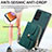 Silikon Hülle Handyhülle Gummi Schutzhülle Flexible Leder Tasche SD1 für Samsung Galaxy M32 5G