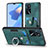 Silikon Hülle Handyhülle Gummi Schutzhülle Flexible Leder Tasche SD2 für Oppo A16s