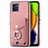Silikon Hülle Handyhülle Gummi Schutzhülle Flexible Leder Tasche SD2 für Samsung Galaxy A03