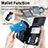 Silikon Hülle Handyhülle Gummi Schutzhülle Flexible Leder Tasche SD2 für Samsung Galaxy A12
