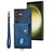 Silikon Hülle Handyhülle Gummi Schutzhülle Flexible Leder Tasche SD2 für Samsung Galaxy S23 Ultra 5G