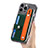 Silikon Hülle Handyhülle Gummi Schutzhülle Flexible Leder Tasche SD3 für Apple iPhone 15 Pro