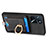 Silikon Hülle Handyhülle Gummi Schutzhülle Flexible Leder Tasche SD3 für Oppo A16s