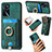 Silikon Hülle Handyhülle Gummi Schutzhülle Flexible Leder Tasche SD4 für Oppo A16s