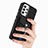 Silikon Hülle Handyhülle Gummi Schutzhülle Flexible Leder Tasche SD4 für Samsung Galaxy A32 5G