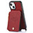 Silikon Hülle Handyhülle Gummi Schutzhülle Flexible Leder Tasche SD5 für Apple iPhone 14