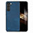Silikon Hülle Handyhülle Gummi Schutzhülle Flexible Leder Tasche SD8 für Samsung Galaxy S24 5G