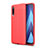 Silikon Hülle Handyhülle Gummi Schutzhülle Flexible Leder Tasche WL1 für Samsung Galaxy A70 Rot