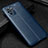 Silikon Hülle Handyhülle Gummi Schutzhülle Flexible Leder Tasche WL1 für Xiaomi Redmi Note 10S 4G Blau