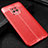 Silikon Hülle Handyhülle Gummi Schutzhülle Flexible Leder Tasche WL2 für Xiaomi Redmi 10X 5G Rot
