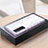 Silikon Hülle Handyhülle Gummi Schutzhülle Flexible Tasche Bling-Bling AT2 für Vivo X70 5G