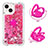 Silikon Hülle Handyhülle Gummi Schutzhülle Flexible Tasche Bling-Bling mit Fingerring Ständer S01 für Apple iPhone 13