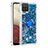Silikon Hülle Handyhülle Gummi Schutzhülle Flexible Tasche Bling-Bling mit Fingerring Ständer S01 für Samsung Galaxy A12 5G