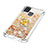 Silikon Hülle Handyhülle Gummi Schutzhülle Flexible Tasche Bling-Bling mit Fingerring Ständer S01 für Samsung Galaxy A21s