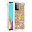 Silikon Hülle Handyhülle Gummi Schutzhülle Flexible Tasche Bling-Bling mit Fingerring Ständer S01 für Samsung Galaxy A52 4G