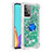 Silikon Hülle Handyhülle Gummi Schutzhülle Flexible Tasche Bling-Bling mit Fingerring Ständer S01 für Samsung Galaxy A52 5G