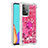 Silikon Hülle Handyhülle Gummi Schutzhülle Flexible Tasche Bling-Bling mit Fingerring Ständer S01 für Samsung Galaxy A52 5G Grün
