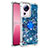 Silikon Hülle Handyhülle Gummi Schutzhülle Flexible Tasche Bling-Bling mit Fingerring Ständer S01 für Xiaomi Mi 13 Lite 5G