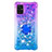 Silikon Hülle Handyhülle Gummi Schutzhülle Flexible Tasche Bling-Bling mit Fingerring Ständer S02 für Samsung Galaxy A51 5G