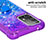 Silikon Hülle Handyhülle Gummi Schutzhülle Flexible Tasche Bling-Bling mit Fingerring Ständer S02 für Samsung Galaxy A52s 5G
