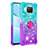 Silikon Hülle Handyhülle Gummi Schutzhülle Flexible Tasche Bling-Bling mit Fingerring Ständer S02 für Xiaomi Mi 10i 5G