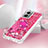 Silikon Hülle Handyhülle Gummi Schutzhülle Flexible Tasche Bling-Bling mit Fingerring Ständer S03 für Xiaomi Redmi Note 11E 5G