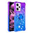 Silikon Hülle Handyhülle Gummi Schutzhülle Flexible Tasche Bling-Bling mit Fingerring Ständer YB2 für Xiaomi Redmi Note 12 Pro 5G Violett