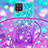 Silikon Hülle Handyhülle Gummi Schutzhülle Flexible Tasche Bling-Bling mit Schlüsselband Lanyard S01 für Samsung Galaxy A12 5G